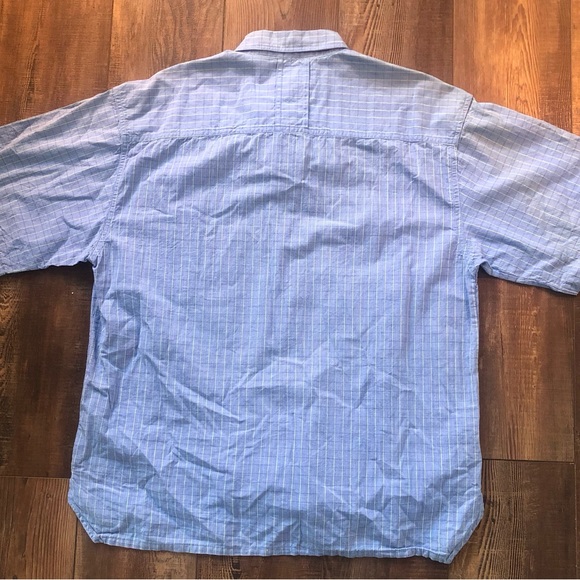 Pacific Coast Highway Button Down Short Sleeve Shirt Size Large 100% Cotton - Picture 2 of 7